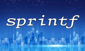 How to format Unix timestamps with sprintf