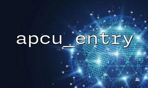 Utilisez APCU_ENTRY pour mettre en cache les données de réponse dans l'API RESTFul