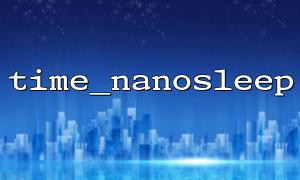 Correct usage of time_nanosleep in PHP multithreaded environment (such as Pthreads)