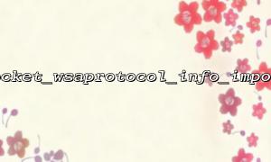 How to obtain protocol information and log it through socket_wsaprotocol_info_import