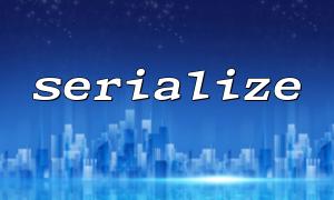 serialize and database storage: How to avoid data corruption?