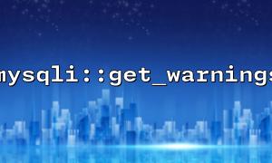How to combine mysqli::get_warnings and exception mechanisms to unify error handling