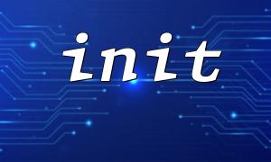 Use the init function to combine the template engine for view initialization