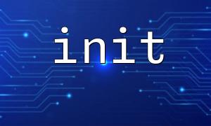 Use init functions to make security settings (such as preventing XSS and CSRF)