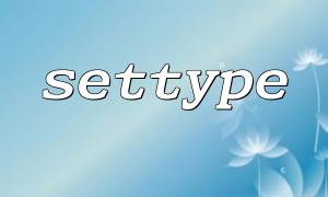 How to avoid type mismatch error in settype()