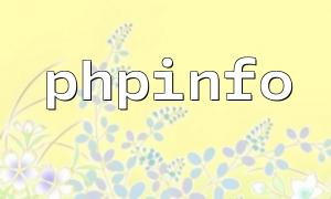 Check PHP security settings using phpinfo()