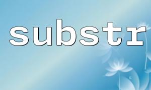 Use substr to extract the first N characters of a PHP string