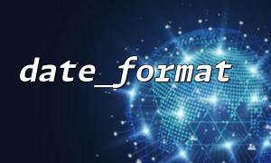 How to format datetime objects in PHP using date_format