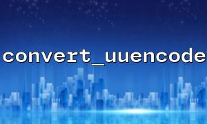 Convert_UUSECDED function ကိုသုံးသောအခါ binary data ကိုဘယ်လိုကိုင်တွယ်ရမလဲ