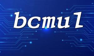 ဘဏ် financial ာရေးတွက်ချက်မှုတွင် BCMUL function ၏ application နှင့်ကြိုတင်ကာကွယ်မှုများ