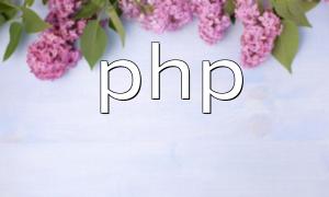 Häufig verwendete String -Verarbeitungsfunktionen in PHP