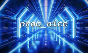 Die Beziehung zwischen Proc_nice und Betriebssystem Priorität Priorität