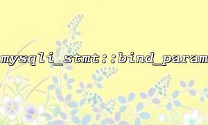 Fehler bei der Verwendung von Konvertierungsfehlern bei MySQLI_STMT :: BIND_PARAM