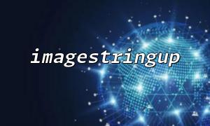 Häufige Fehler und Lösungen für die Imagestringup -Funktion